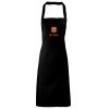 PR102 Premier Grembiule con pettorina senza tasche lavabile a 60° 100% cotone organico 240gr Thumbnail