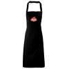 PR102 Premier Grembiule con pettorina senza tasche lavabile a 60° 100% cotone organico 240gr Thumbnail