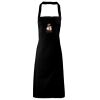 PR102 Premier Grembiule con pettorina senza tasche lavabile a 60° 100% cotone organico 240gr Thumbnail