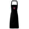 PR102 Premier Grembiule con pettorina senza tasche lavabile a 60° 100% cotone organico 240gr Thumbnail