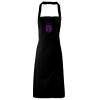 PR102 Premier Grembiule con pettorina senza tasche lavabile a 60° 100% cotone organico 240gr Thumbnail
