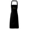 PR102 Premier Grembiule con pettorina senza tasche lavabile a 60° 100% cotone organico 240gr Thumbnail