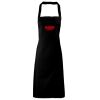 PR102 Premier Grembiule con pettorina senza tasche lavabile a 60° 100% cotone organico 240gr Thumbnail