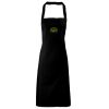 PR102 Premier Grembiule con pettorina senza tasche lavabile a 60° 100% cotone organico 240gr Thumbnail