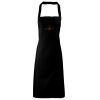 PR102 Premier Grembiule con pettorina senza tasche lavabile a 60° 100% cotone organico 240gr Thumbnail