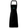 PR102 Premier Grembiule con pettorina senza tasche lavabile a 60° 100% cotone organico 240gr Thumbnail