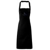 PR102 Premier Grembiule con pettorina senza tasche lavabile a 60° 100% cotone organico 240gr Thumbnail