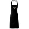 PR102 Premier Grembiule con pettorina senza tasche lavabile a 60° 100% cotone organico 240gr Thumbnail