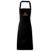 PR102 Premier Grembiule con pettorina senza tasche lavabile a 60° 100% cotone organico 240gr Thumbnail