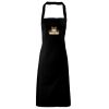 PR102 Premier Grembiule con pettorina senza tasche lavabile a 60° 100% cotone organico 240gr Thumbnail