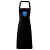PR102 Premier Grembiule con pettorina senza tasche lavabile a 60° 100% cotone organico 240gr Thumbnail