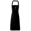 PR102 Premier Grembiule con pettorina senza tasche lavabile a 60° 100% cotone organico 240gr Thumbnail