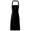 PR102 Premier Grembiule con pettorina senza tasche lavabile a 60° 100% cotone organico 240gr Thumbnail