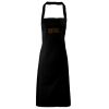PR102 Premier Grembiule con pettorina senza tasche lavabile a 60° 100% cotone organico 240gr Thumbnail
