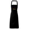 PR102 Premier Grembiule con pettorina senza tasche lavabile a 60° 100% cotone organico 240gr Thumbnail