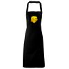 PR102 Premier Grembiule con pettorina senza tasche lavabile a 60° 100% cotone organico 240gr Thumbnail