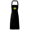 PR102 Premier Grembiule con pettorina senza tasche lavabile a 60° 100% cotone organico 240gr Thumbnail