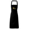 PR102 Premier Grembiule con pettorina senza tasche lavabile a 60° 100% cotone organico 240gr Thumbnail