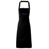 PR102 Premier Grembiule con pettorina senza tasche lavabile a 60° 100% cotone organico 240gr Thumbnail