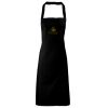 PR102 Premier Grembiule con pettorina senza tasche lavabile a 60° 100% cotone organico 240gr Thumbnail