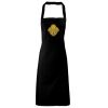 PR102 Premier Grembiule con pettorina senza tasche lavabile a 60° 100% cotone organico 240gr Thumbnail
