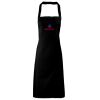 PR102 Premier Grembiule con pettorina senza tasche lavabile a 60° 100% cotone organico 240gr Thumbnail
