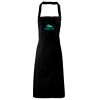PR102 Premier Grembiule con pettorina senza tasche lavabile a 60° 100% cotone organico 240gr Thumbnail