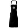 PR102 Premier Grembiule con pettorina senza tasche lavabile a 60° 100% cotone organico 240gr Thumbnail