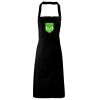 PR102 Premier Grembiule con pettorina senza tasche lavabile a 60° 100% cotone organico 240gr Thumbnail