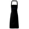 PR102 Premier Grembiule con pettorina senza tasche lavabile a 60° 100% cotone organico 240gr Thumbnail