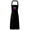 PR102 Premier Grembiule con pettorina senza tasche lavabile a 60° 100% cotone organico 240gr Thumbnail