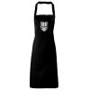 PR102 Premier Grembiule con pettorina senza tasche lavabile a 60° 100% cotone organico 240gr Thumbnail