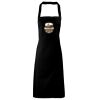 PR102 Premier Grembiule con pettorina senza tasche lavabile a 60° 100% cotone organico 240gr Thumbnail
