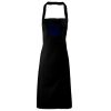 PR102 Premier Grembiule con pettorina senza tasche lavabile a 60° 100% cotone organico 240gr Thumbnail