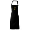 PR102 Premier Grembiule con pettorina senza tasche lavabile a 60° 100% cotone organico 240gr Thumbnail