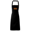 PR102 Premier Grembiule con pettorina senza tasche lavabile a 60° 100% cotone organico 240gr Thumbnail