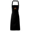 PR102 Premier Grembiule con pettorina senza tasche lavabile a 60° 100% cotone organico 240gr Thumbnail