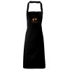 PR102 Premier Grembiule con pettorina senza tasche lavabile a 60° 100% cotone organico 240gr Thumbnail