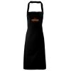 PR102 Premier Grembiule con pettorina senza tasche lavabile a 60° 100% cotone organico 240gr Thumbnail