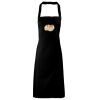 PR102 Premier Grembiule con pettorina senza tasche lavabile a 60° 100% cotone organico 240gr Thumbnail