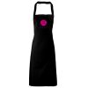 PR102 Premier Grembiule con pettorina senza tasche lavabile a 60° 100% cotone organico 240gr Thumbnail
