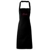 PR102 Premier Grembiule con pettorina senza tasche lavabile a 60° 100% cotone organico 240gr Thumbnail