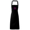 PR102 Premier Grembiule con pettorina senza tasche lavabile a 60° 100% cotone organico 240gr Thumbnail