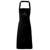 PR102 Premier Grembiule con pettorina senza tasche lavabile a 60° 100% cotone organico 240gr Thumbnail