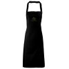 PR102 Premier Grembiule con pettorina senza tasche lavabile a 60° 100% cotone organico 240gr Thumbnail