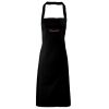 PR102 Premier Grembiule con pettorina senza tasche lavabile a 60° 100% cotone organico 240gr Thumbnail
