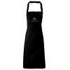 PR102 Premier Grembiule con pettorina senza tasche lavabile a 60° 100% cotone organico 240gr Thumbnail