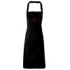 PR102 Premier Grembiule con pettorina senza tasche lavabile a 60° 100% cotone organico 240gr Thumbnail