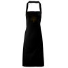 PR102 Premier Grembiule con pettorina senza tasche lavabile a 60° 100% cotone organico 240gr Thumbnail
