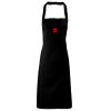 PR102 Premier Grembiule con pettorina senza tasche lavabile a 60° 100% cotone organico 240gr Thumbnail